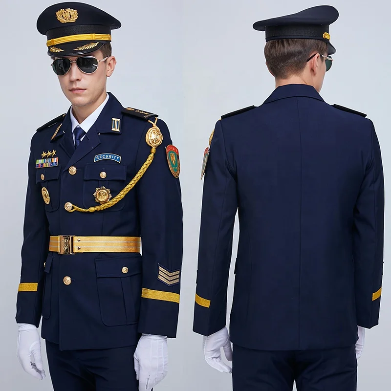 Униформа Офицера Безопасности нового дизайна с аксессуарами, униформа охранника