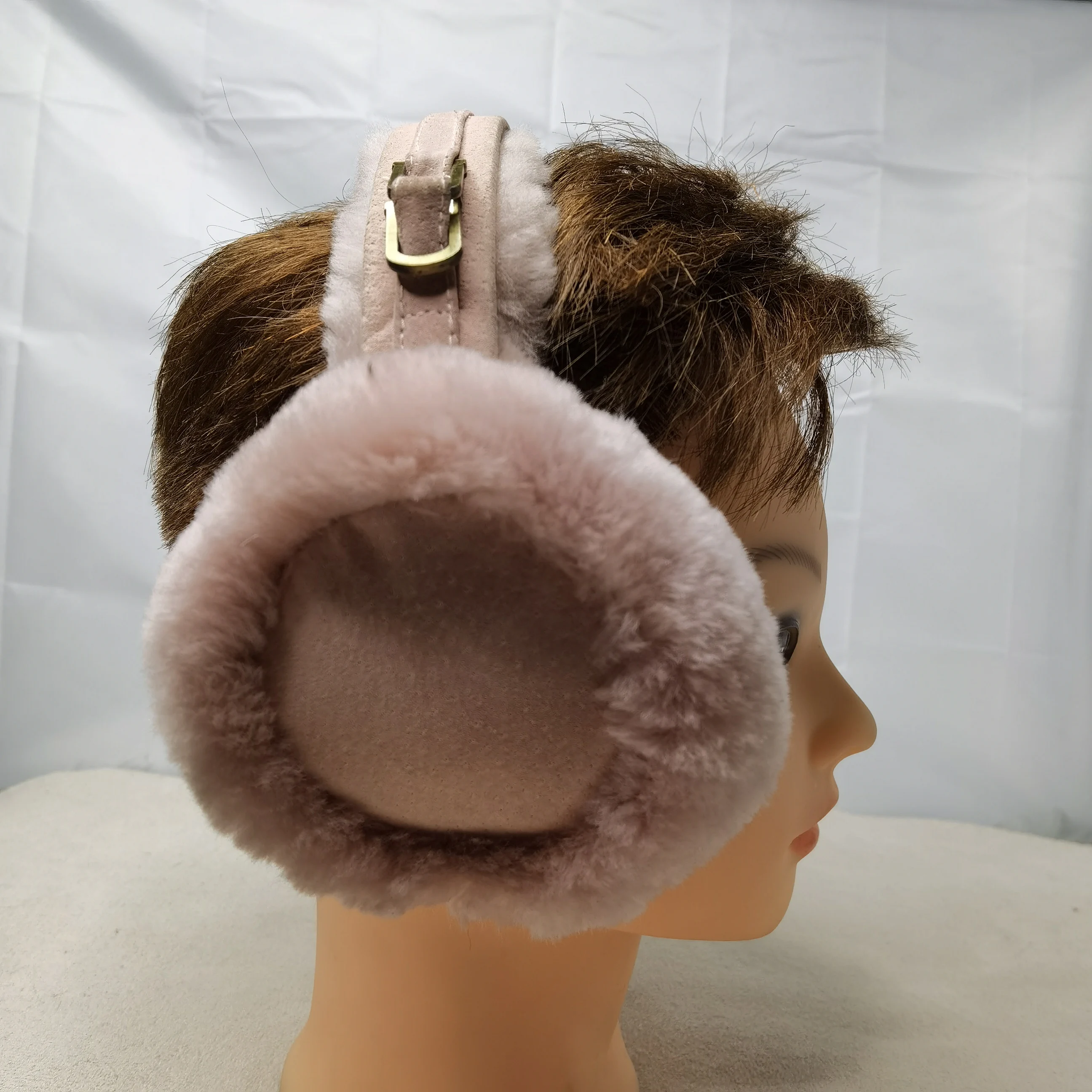 Women Men Ski Running Cycling Earmuffs Winter Outdoor Ear Warmer Polar Fleece Knit Ear Muffs