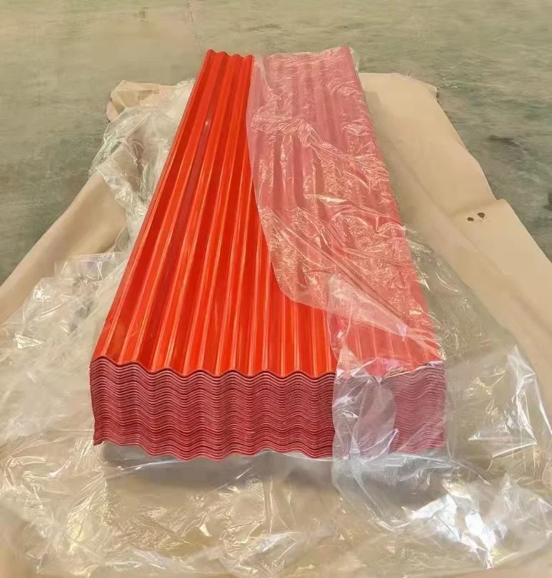 Hot sale zinc coated corrugated steel top quality rolled steel sheet galvanized prepainted steel