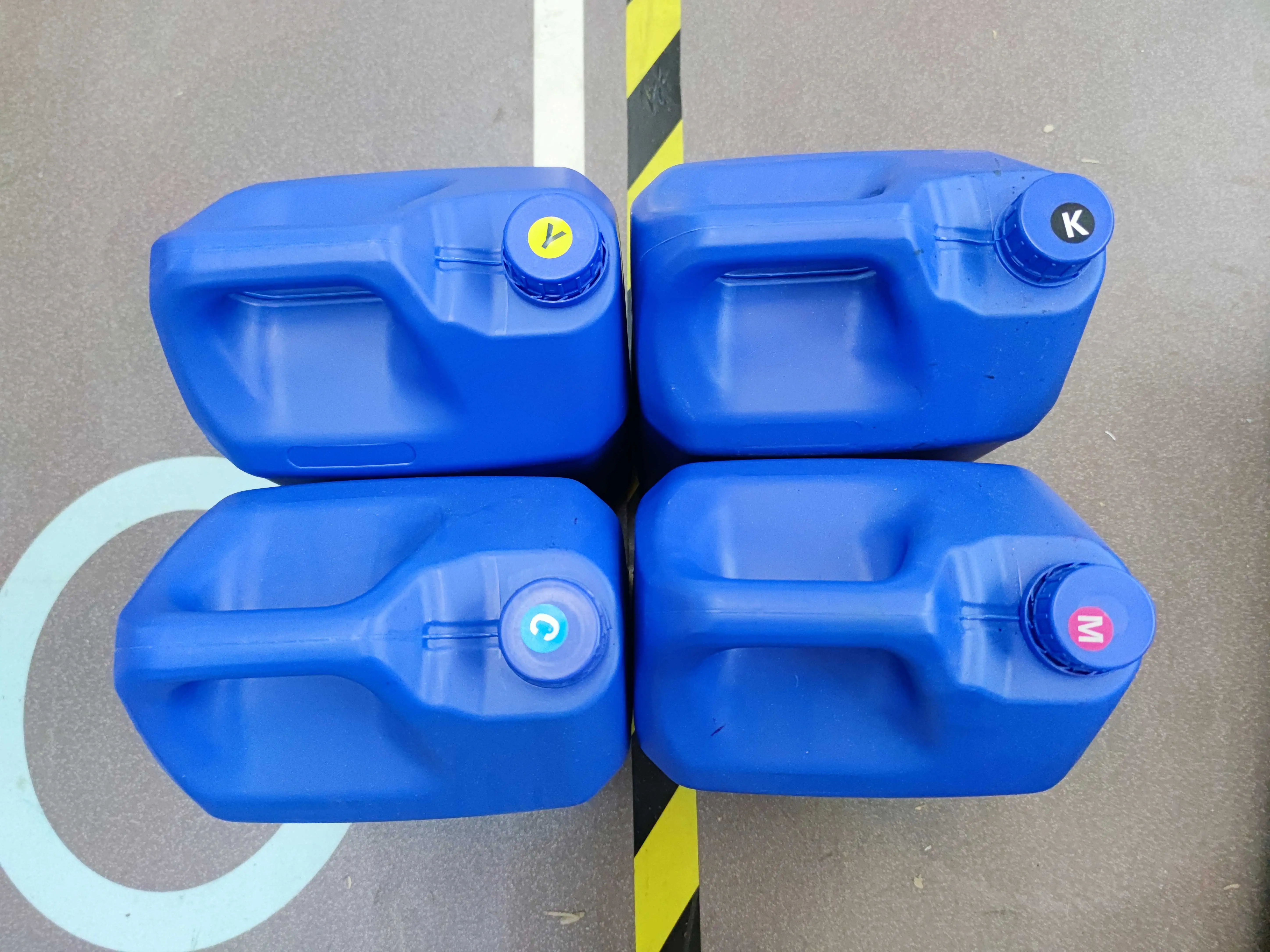 10L big bottle CMYK textile printer sublimation ink for Atexco printer