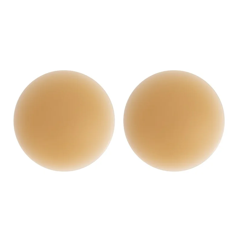 Cross-Border Exclusive Thin Solid Silicone Breast Patch Female Intimates Accessory Special Push-Up Nipple Pasties Small Breasts
