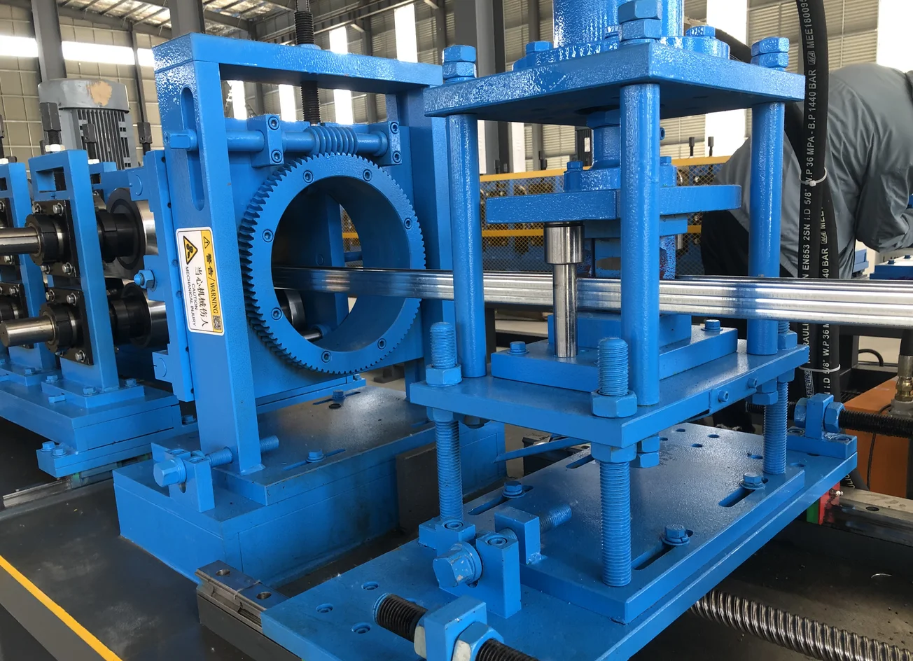 high speed automated U channel roll forming machine C stud roll forming machine