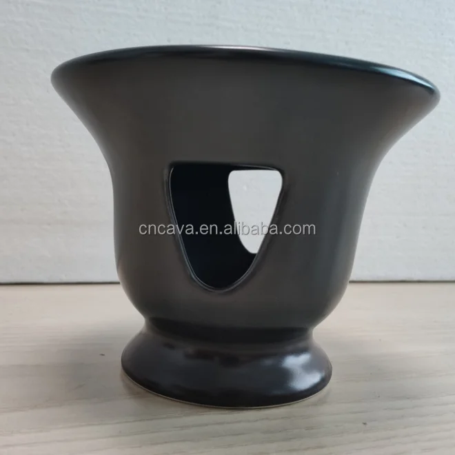 hot sale wholesale black ceramic ethiopian traditional design food casserole shekla tibs
