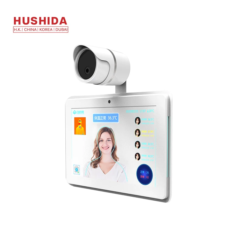 
Wifi Thermal Camera Temperature Monitor Control Access Door Controls System Barcode Reader Device Wiegand Software Board 