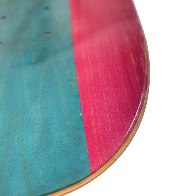 Custom 100% Canadian Maple American Imported Resin Veneer Skate Board Blank Skateboard Decks