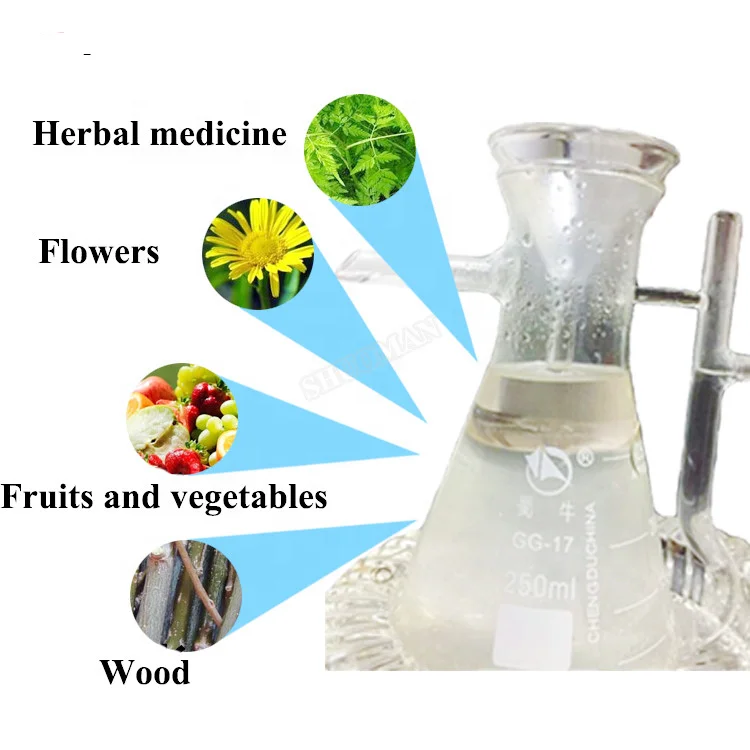 55L Steam Distillation Rose And Plant lemongrass Essential Oil Extraction Machine