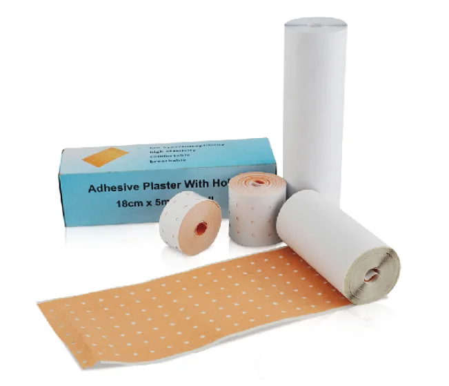 Skin Color Aperture Adhesive Plaster/Perforated Zinc Oxide Adhesive Plaster