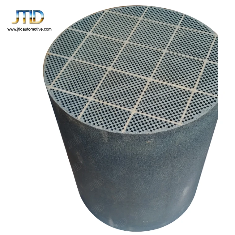 High flow performance universal automotive Stainless Steel DPF exhaust catalytic converters