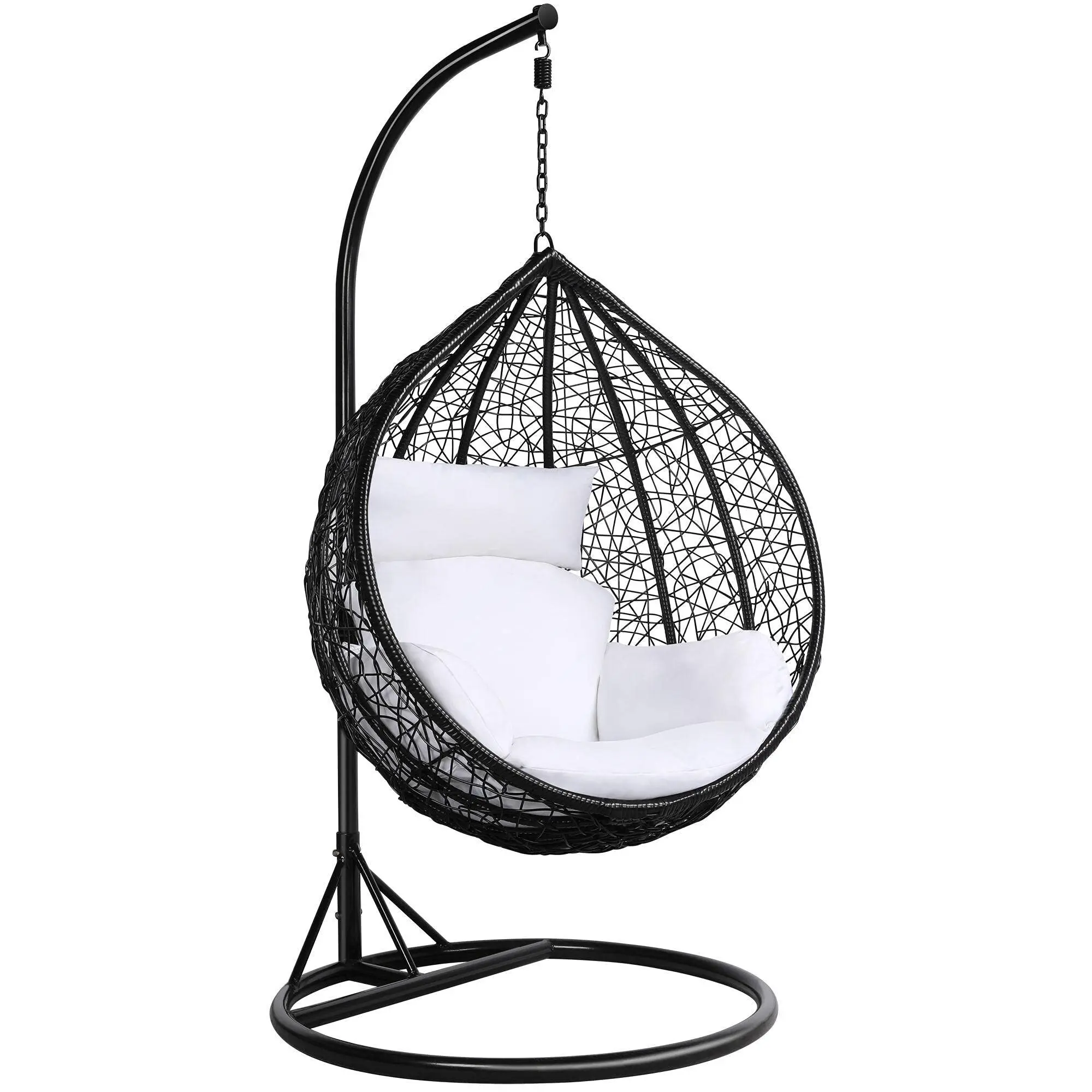 W&Y Hanging Chair Swing Chair Egg Chair With Cushion