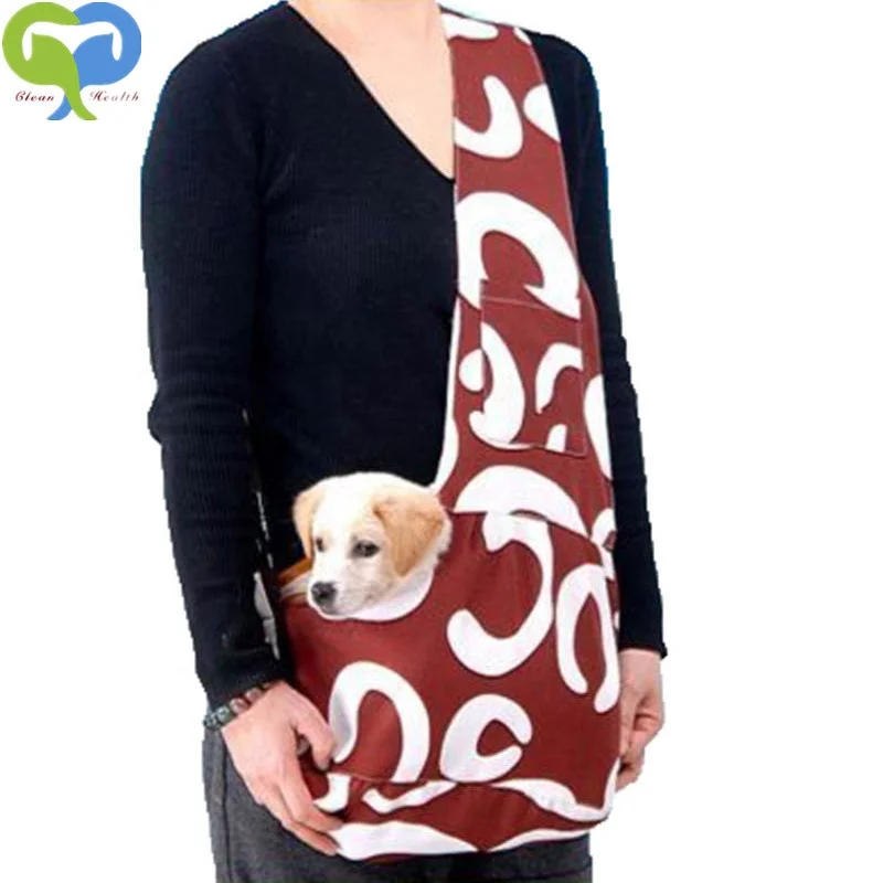 Breathable Oxford Cloth Travel Safe Sling Bag Carrier for Dogs Cats Pet Dog Sling Carrier
