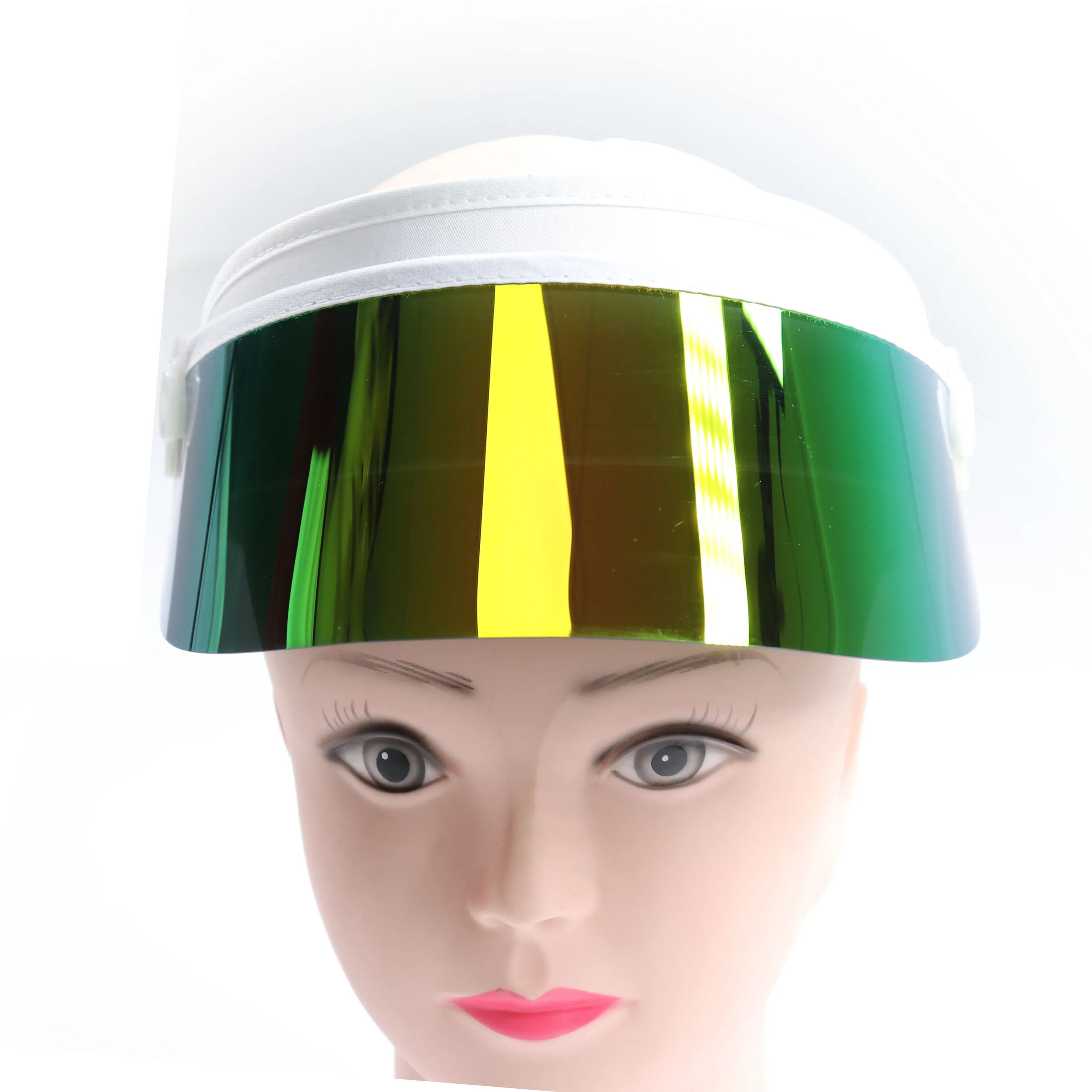 Sun Visor Hat Cap 360 Rotation Summer Outdoor UV Protection Headband Solar Face Shield Hat