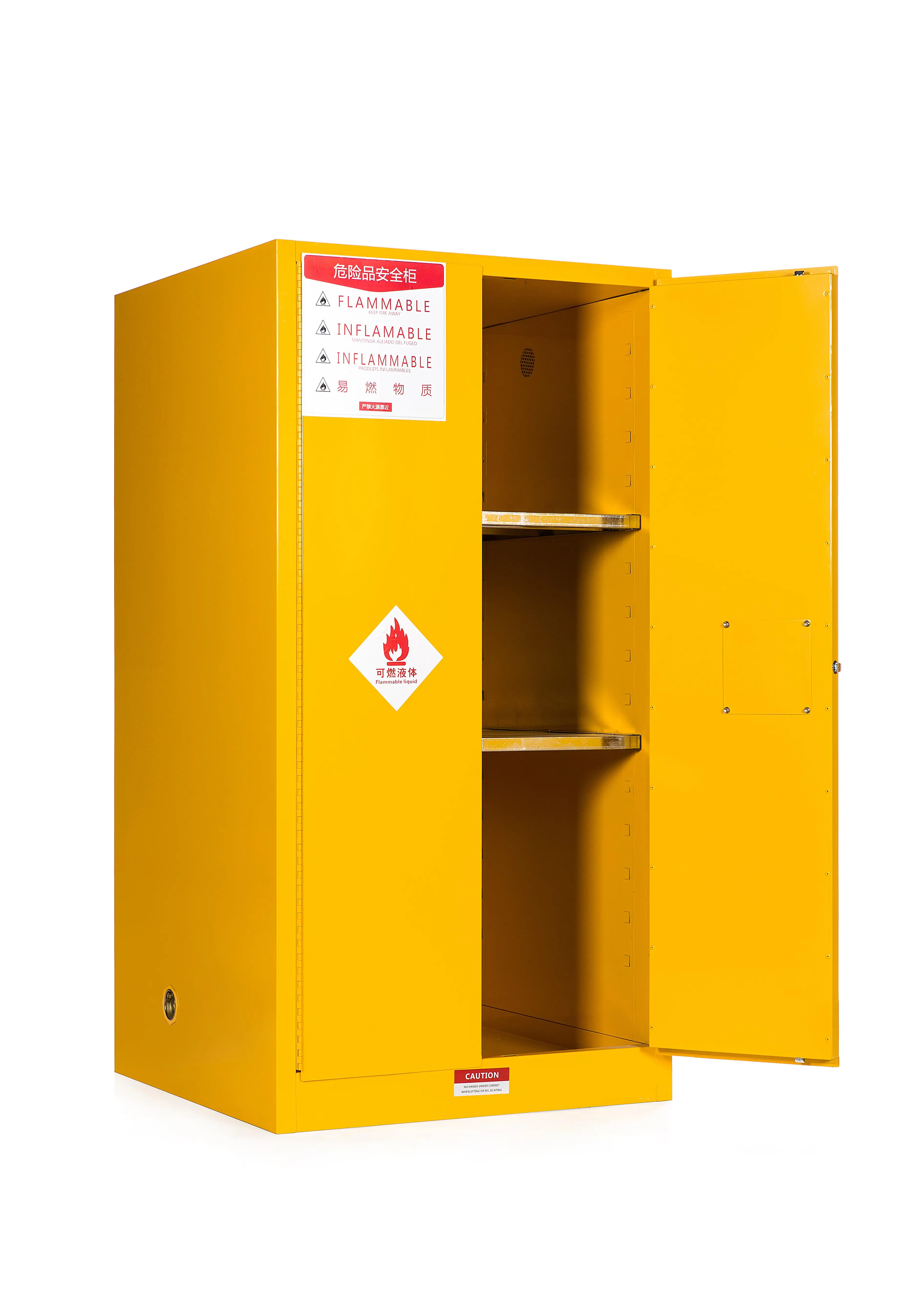 Industrial Battery Storage Cabinet Wholesale price 60 90 110 Gallons Fireproof Flammable Safety Cabinet Chemical Liquid Storage