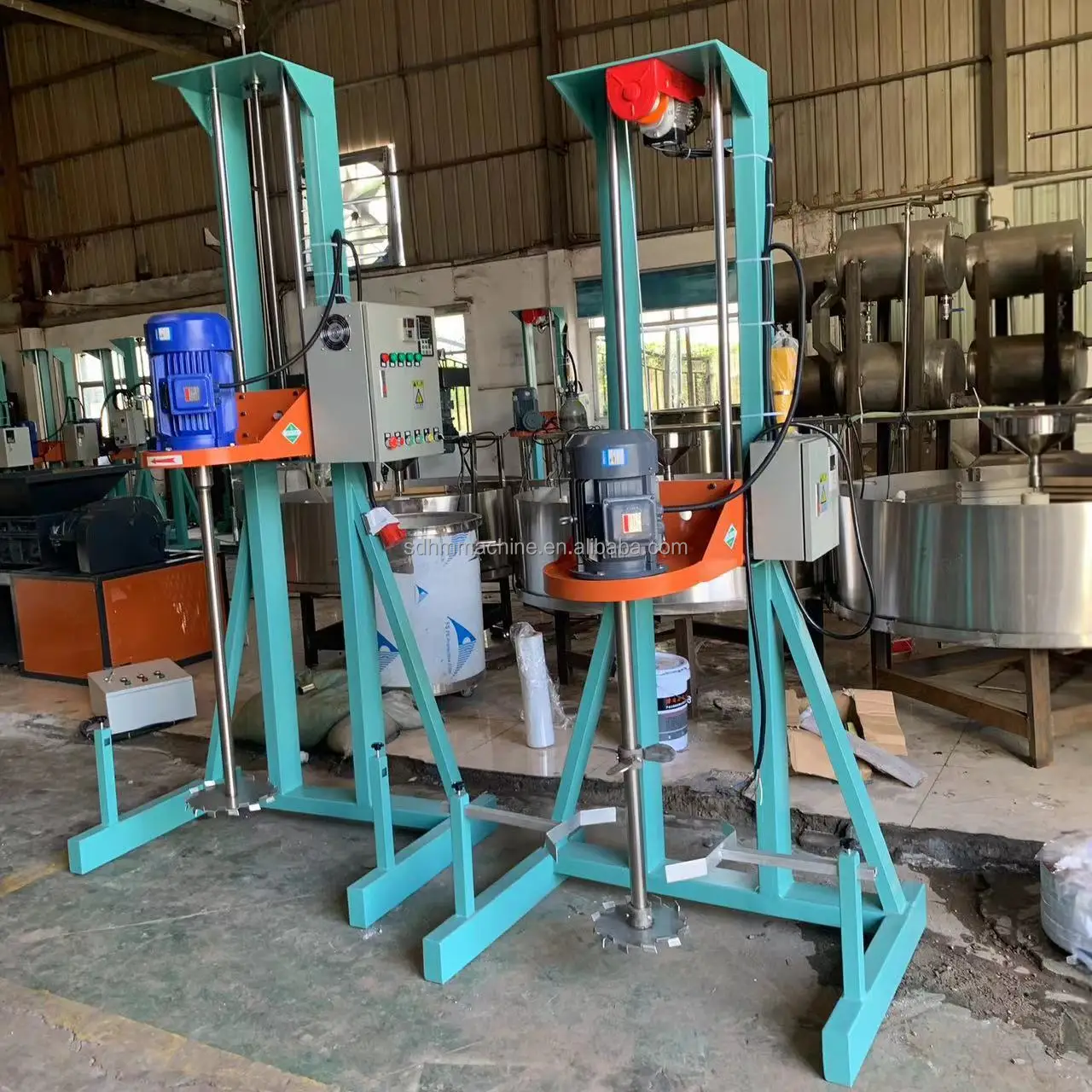 High Speed Disperser Dispersing Dispersion Dissolution Paint Mixing Making Machine For Ink Coating Pigment Printing
