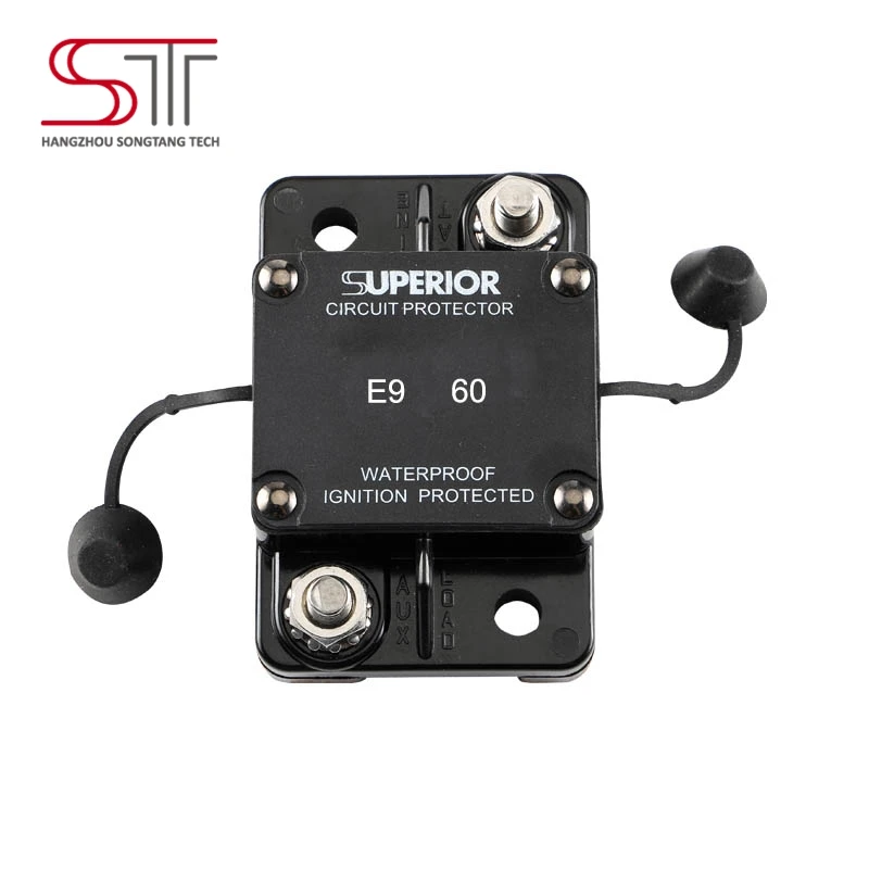 E97 60A Current protector overload protection thermal circuit breaker