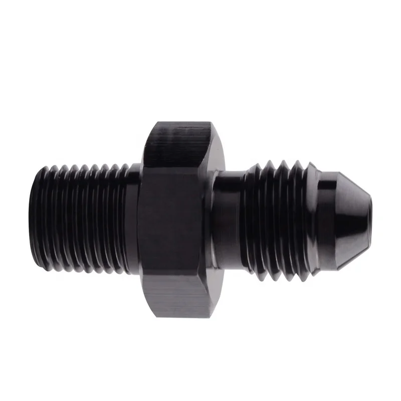 Different Sizes NP Aluminum Straight Adapter Oil Cooler Fitting Male