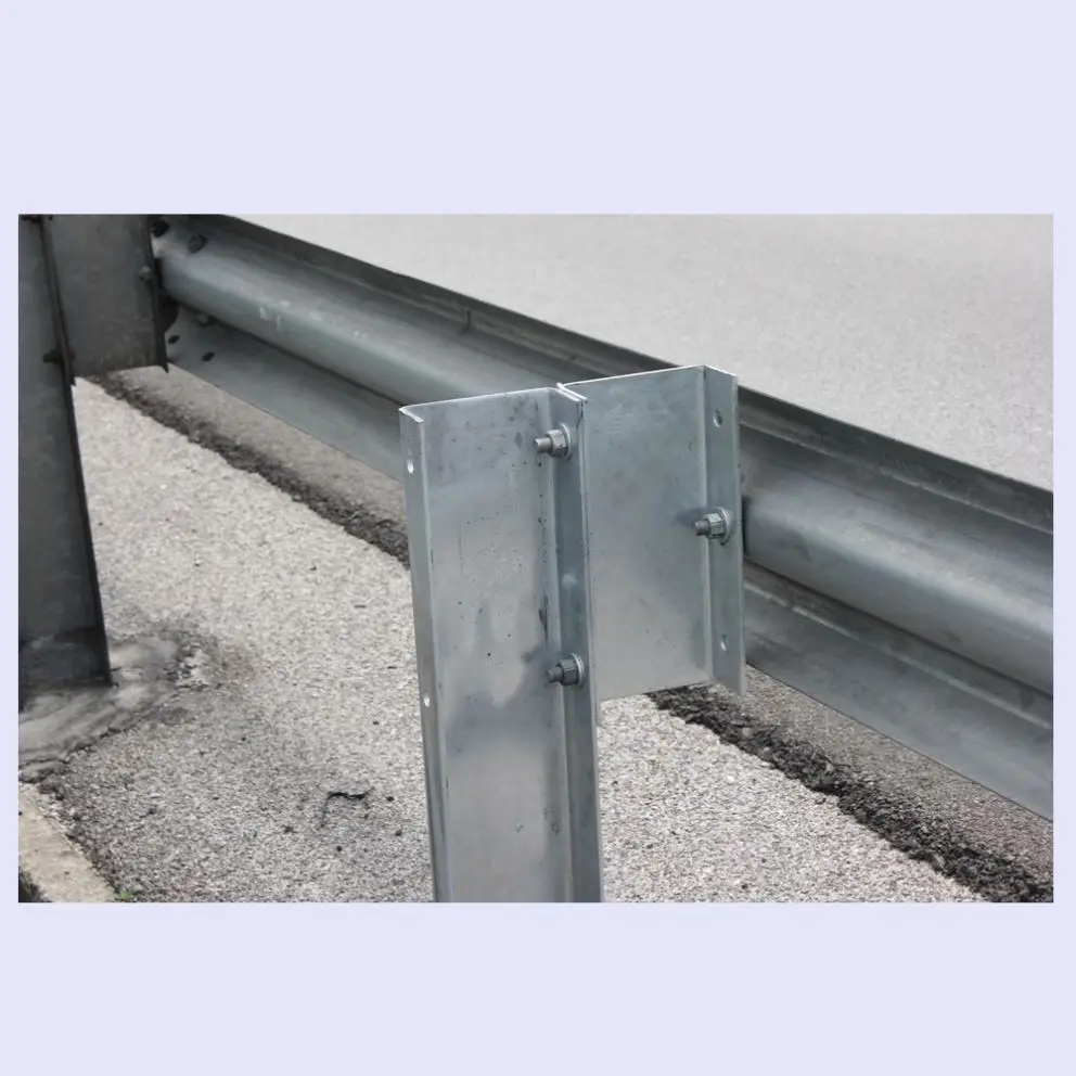 Highway Crash Barrier Galvanized Guardrail U Channel Posts to Ethiopia