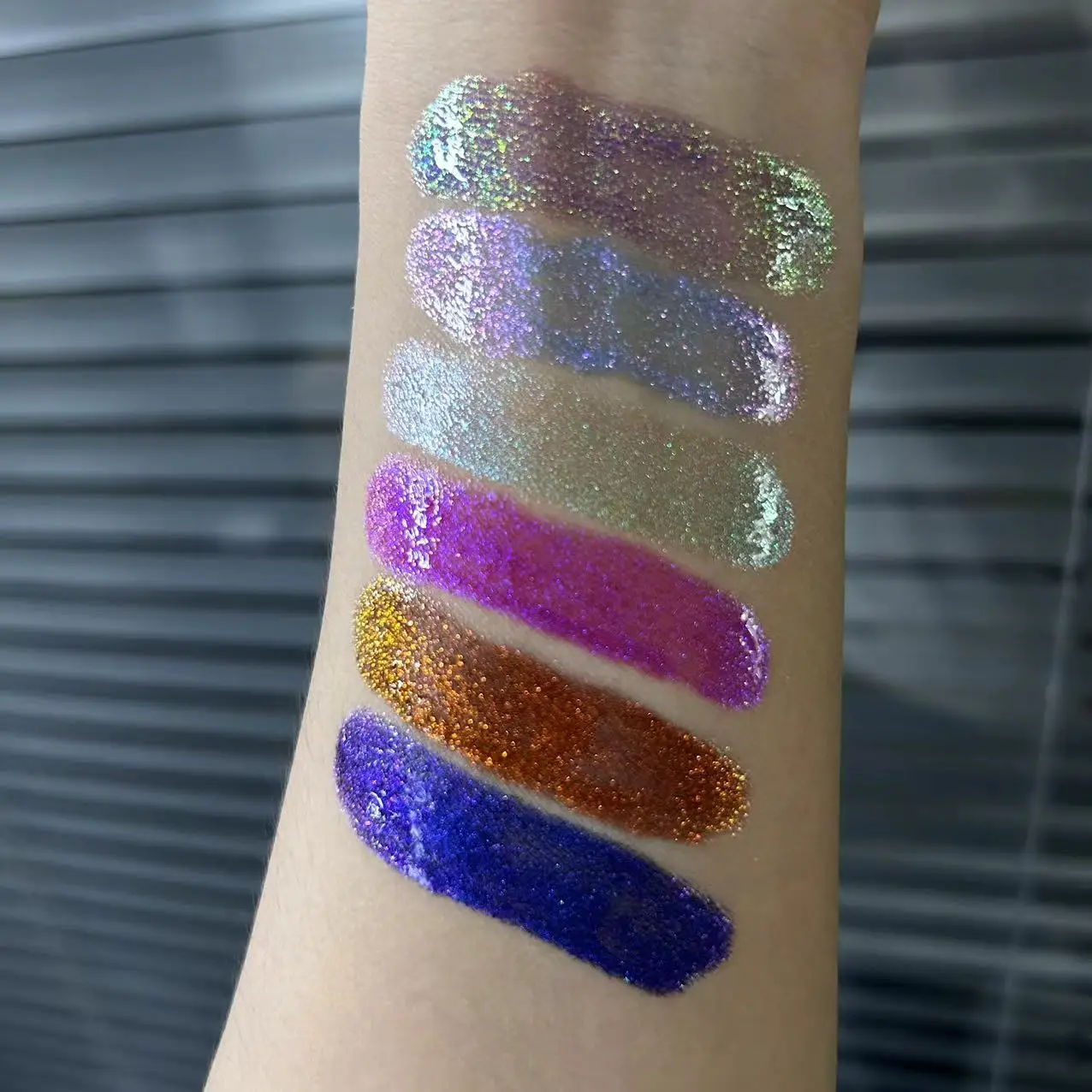 Professional high quality vegan duochrome multi chrome liquid lipgloss private label waterproof lip makeup