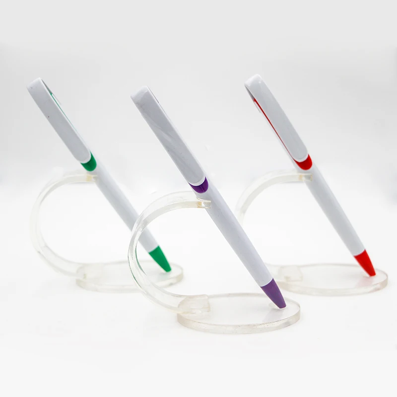 Personalized Cheap Price Plastic Ballpoint Pen Promotional Custom Logo Gifts Pen Blue Balpen