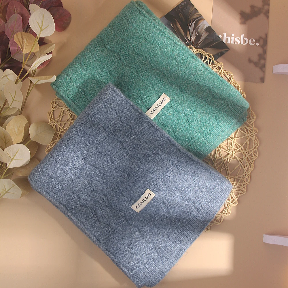 Latest Luxurious Wool-Blend Knit Scarf for Women Cozy And Stylish, Multi Colors Perfect for Winter Warmth Muffler Scarf