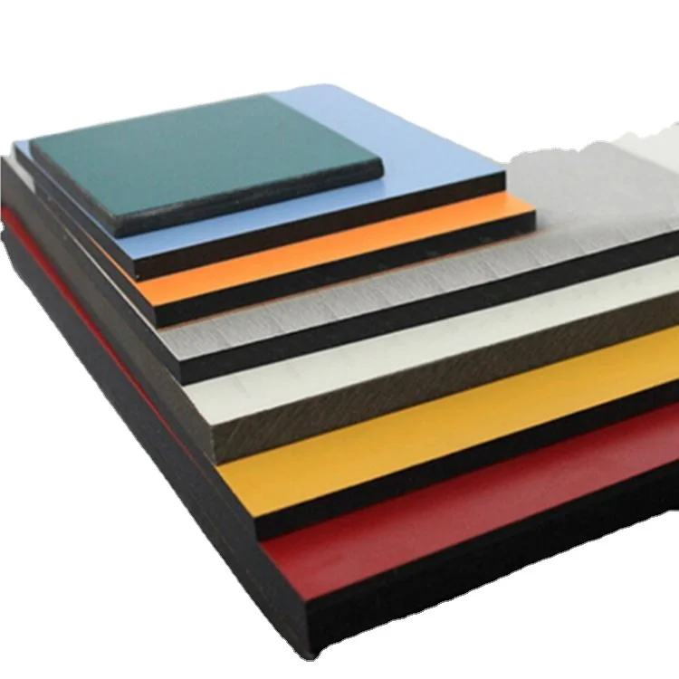 Огнеупорные водонепроницаемые листы HPL, компактные плиты высокого давления, ламинаты, листы, декоративная мебель, HPL доска