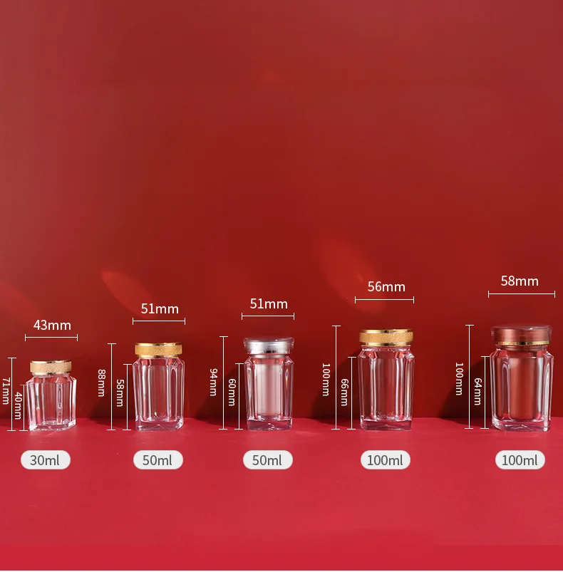 50ml 100ml Custom Printing Luxury Empty Wide Mouth Medicine Packaging Soft Medical Vitamin Capsule Plastic Pill Bottle With Cap