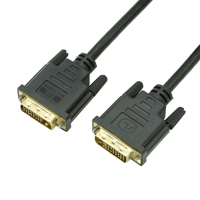 
Suitable for desktop computer video card ray machine TV display projector DVI 24+1 cable 