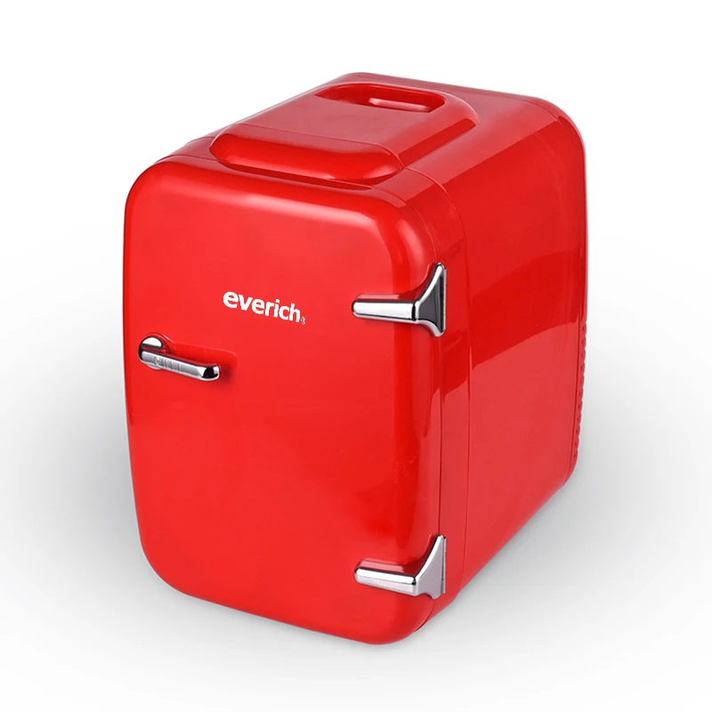 
 4L автомобильный мини-холодильник портативный холодильник без компрессора для 6 банок  