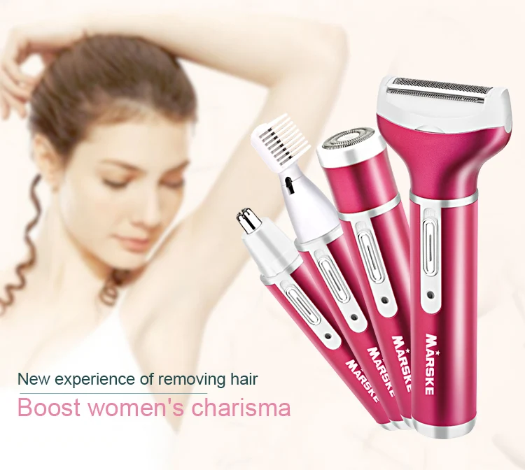 Hot salt Portable miniature electric painless female eyebrow shaver trimmer