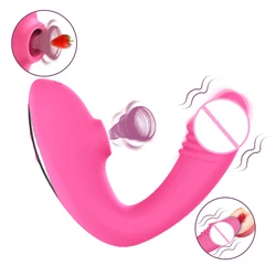 Amazon Adult Suction Vibrator Sucking Adult Strap Dildo Vibrator Sex Toys For Women Suck Massage