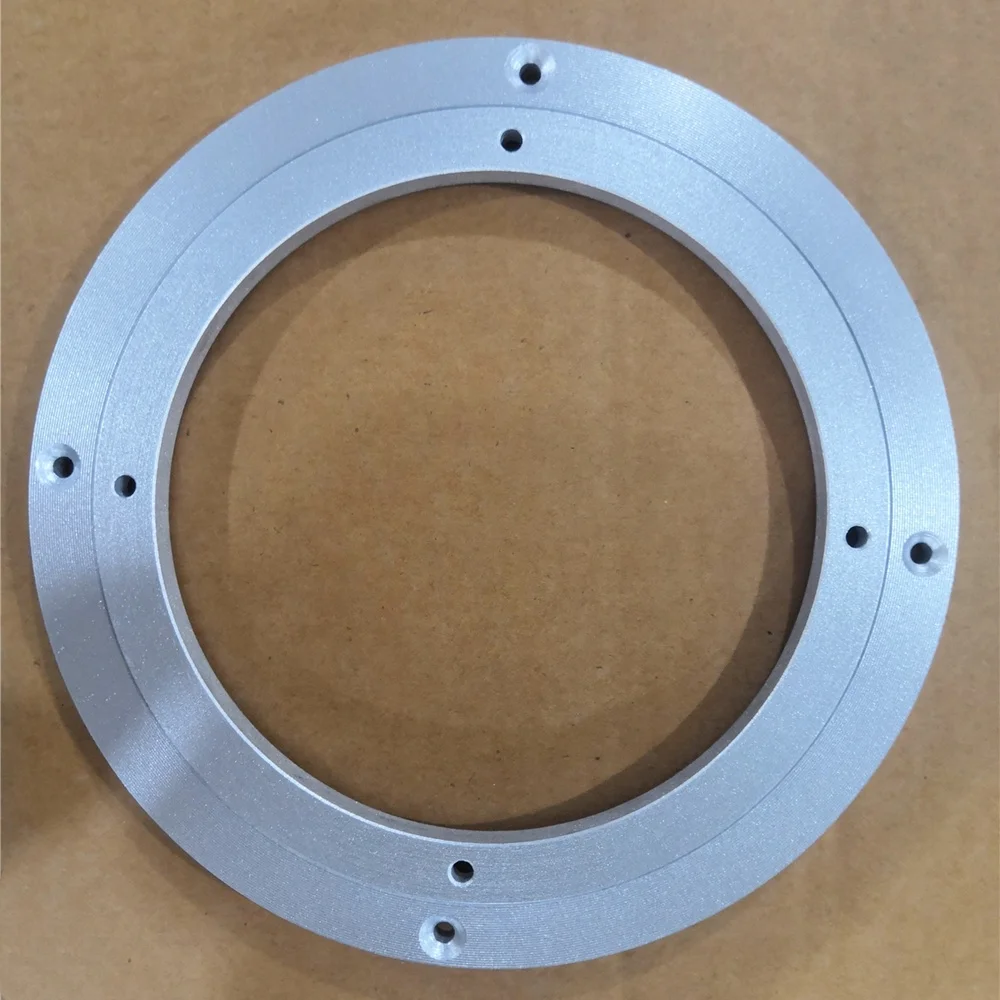 250 mm 10 inch Ball Bearing Swivel Plate Aluminum Lazy Susan Turntable Furniture Hardware Rotating Mechanism Revolving Ring