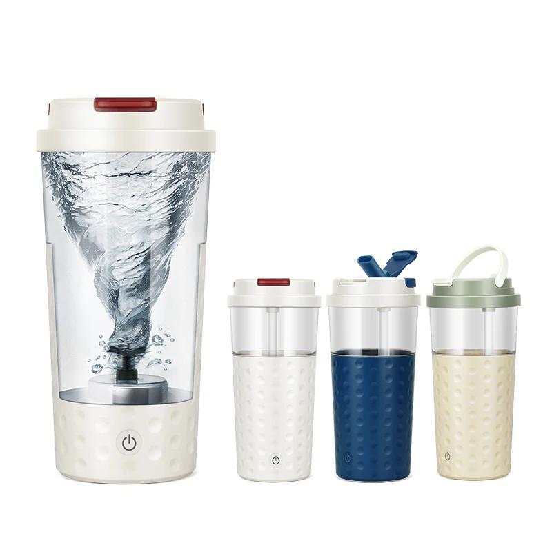Made of Tritan Material 500ml Straight shaker bottle Heat Resistance electric protein shaker bottle