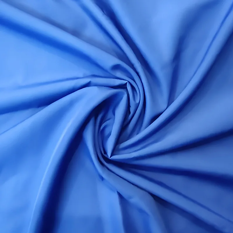 High quality 100% polyester multicolored  pongee fabric for raincoat bag lining