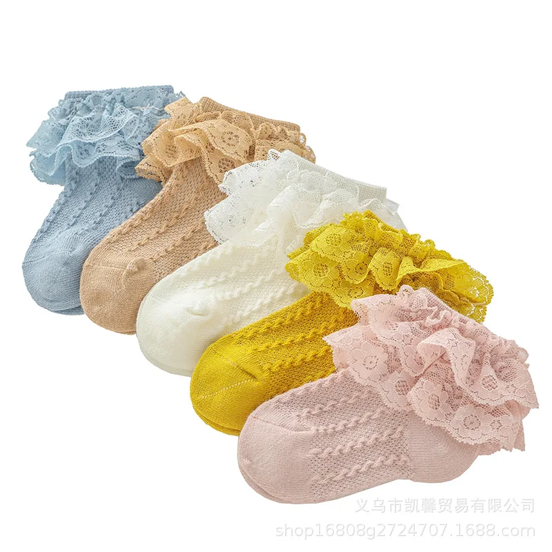 beautiful Korean baby cotton socks dance socks