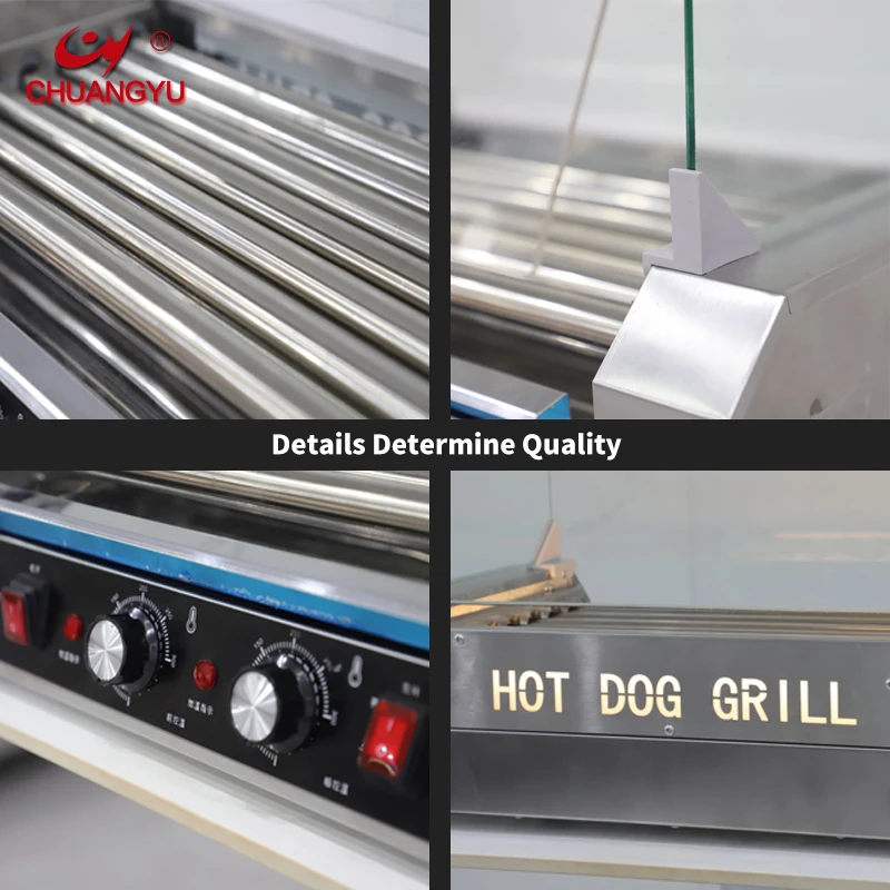 Chuangyu Brand New National Standard Sausage Grill Machine CY Series High Efficiency Durable Perfect for Catering Businesses