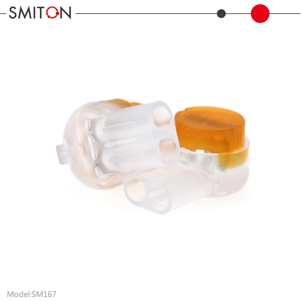 100PCS UY2 K2 Gel-Filled Waterproof Double-Blade Network Cable Telephone Wire Splice Connectors