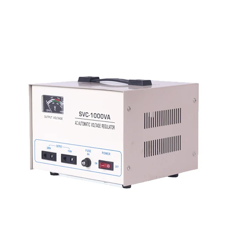 SVC/TND-1KVA 220V Single Phase household Automatic AC Voltage Regulator