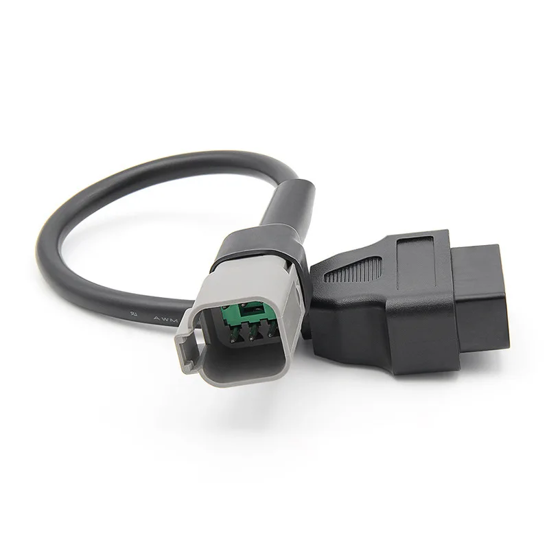 6Pin Male To 16PIN Female OBD2 Diagnostic Adapter Cable For Bombardier For BRP 6PIN ATV UTV Motorcycles Connector Line