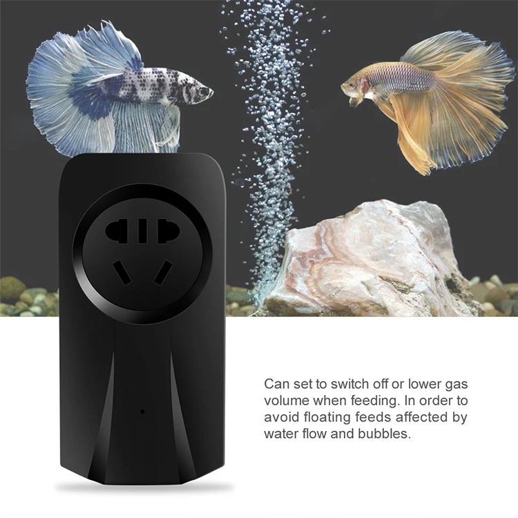 
Aquarium Fish Tank air pump controller Long Range Control Oxygenation Gas Volume Controller 