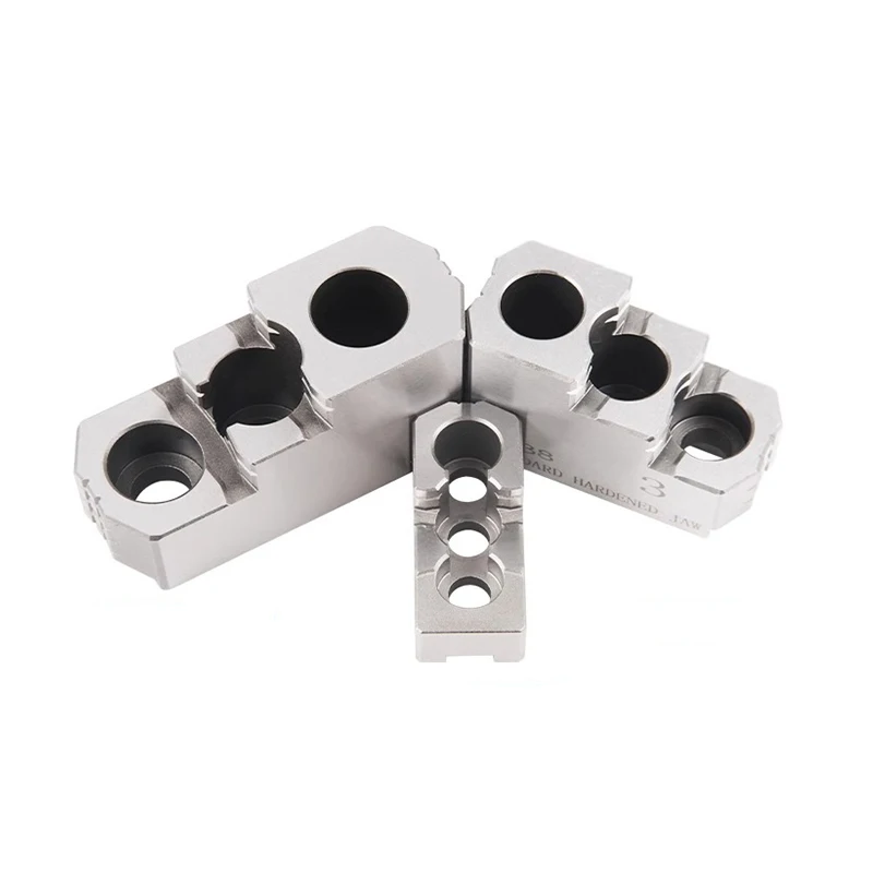 5 Inch Standard Jaw Steel Pneumatic Chuck 3 Jaw Hard Jaw For lathe chuck