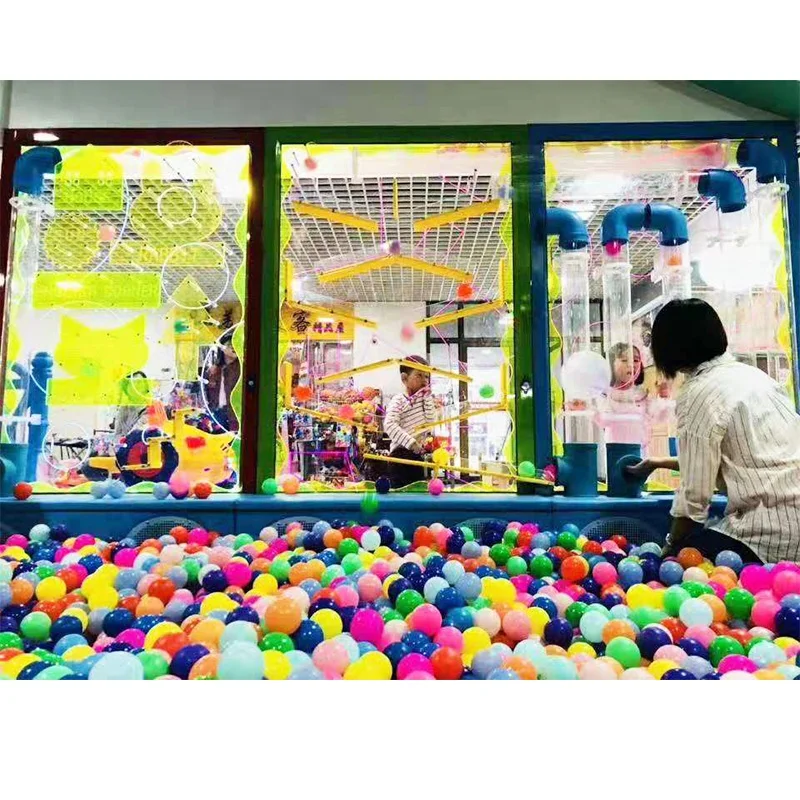 New Designed Factory Price Ball Wall and Water Attractions Indoor Playground for Kids Theme Park Natural Size Customised 900015