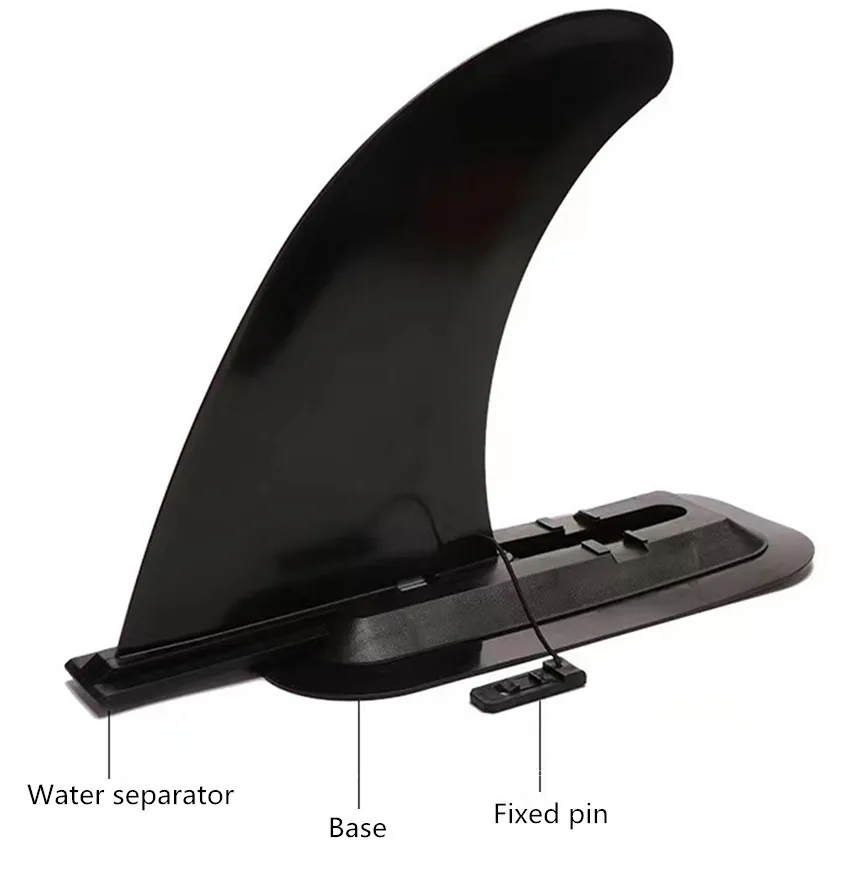 Surfboard Accessories Fin Water Separator Base 9 Inch Paddle Board Removable Tail Fins