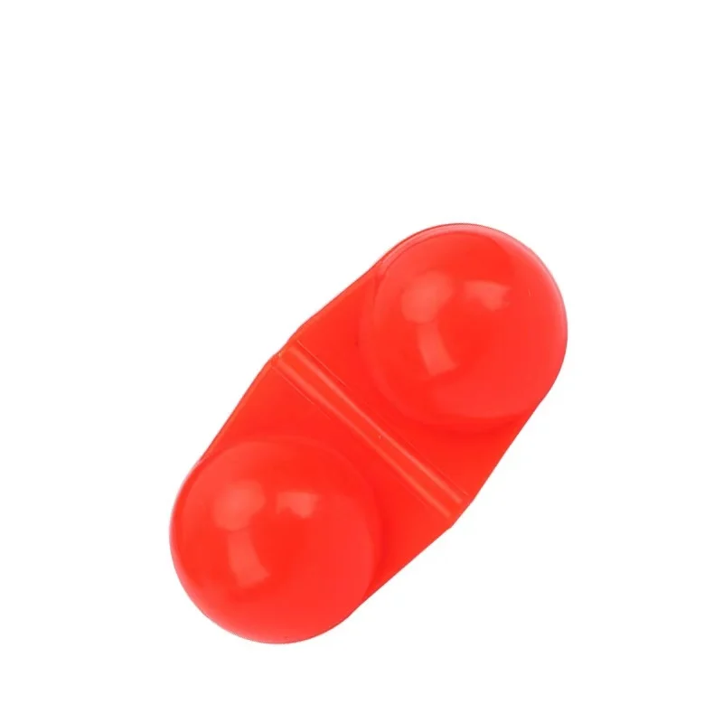 NT-double   Double Rattle Sea Fishing Rig Beads Fishing Lure Noise Rig Lure Making Beads Bell