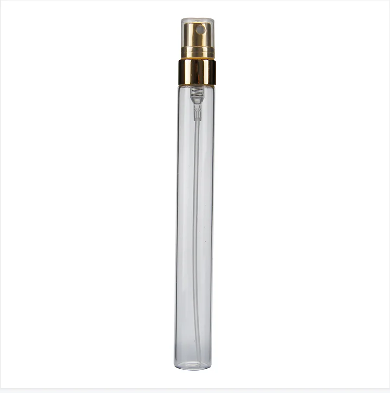 Clear 15ml Perfume Bottle Atomizer Spray Mist Spray Cap Material with Aluminum Glass Vial Cheaper Price Cosmetic Round Cap 12ml