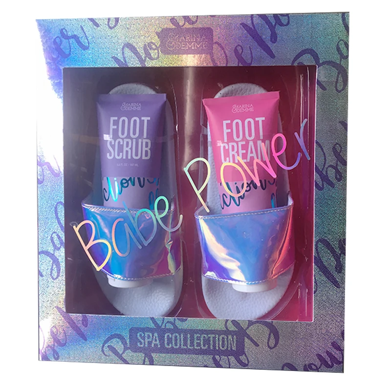 FOOT SPA SET WITH FOOT LOTION & FOOT SCRUB  GIFT SET   OEM /ODM FACTORY SALES GIFT SET