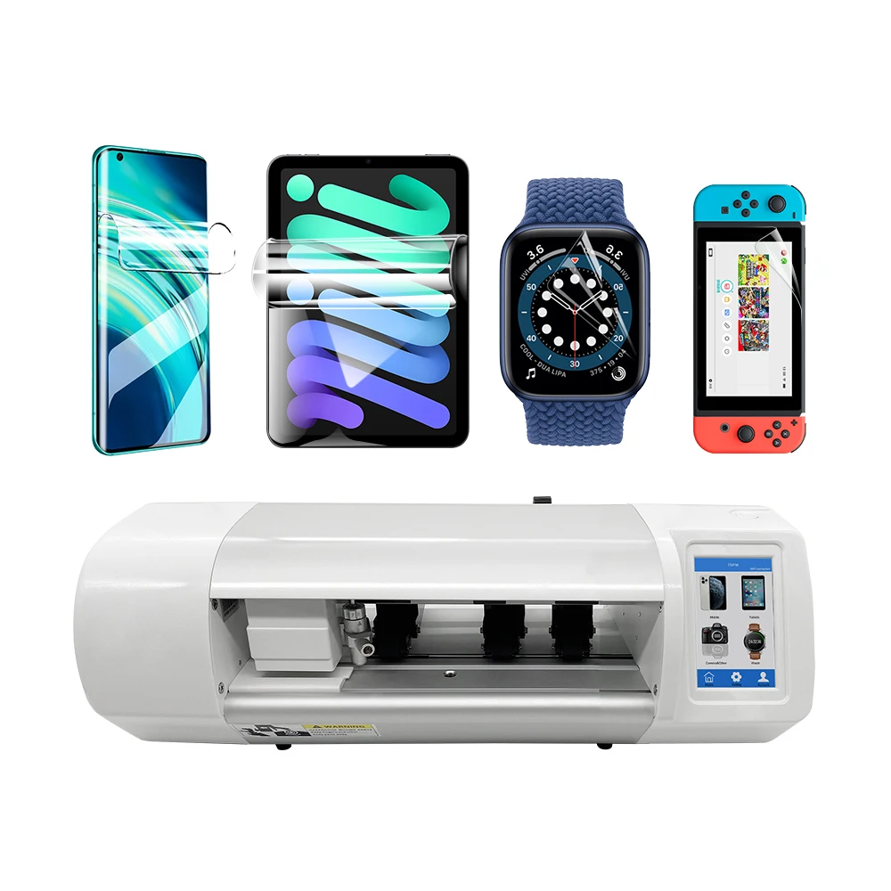 Время бесплатной резки, Гидрогелевая пленка из ТПУ, мобильный протектор экрана, Гидрогелевая пленка, протектор экрана, машина для резки