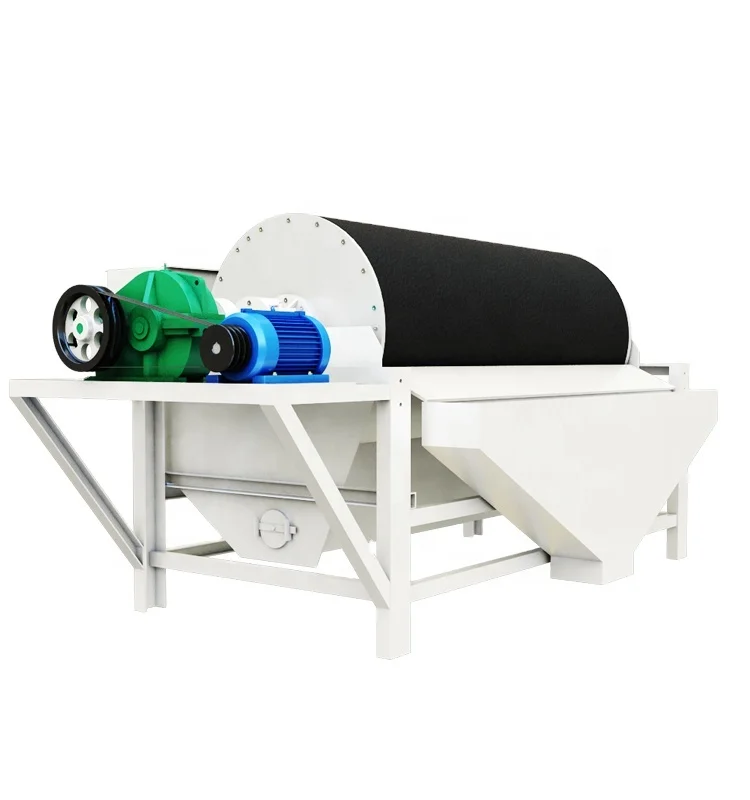 Factory CTB6018 Magnet Separator With Capacity of 30TPH Widely Used in Wet Magnetic Drum for Magnetite Ores