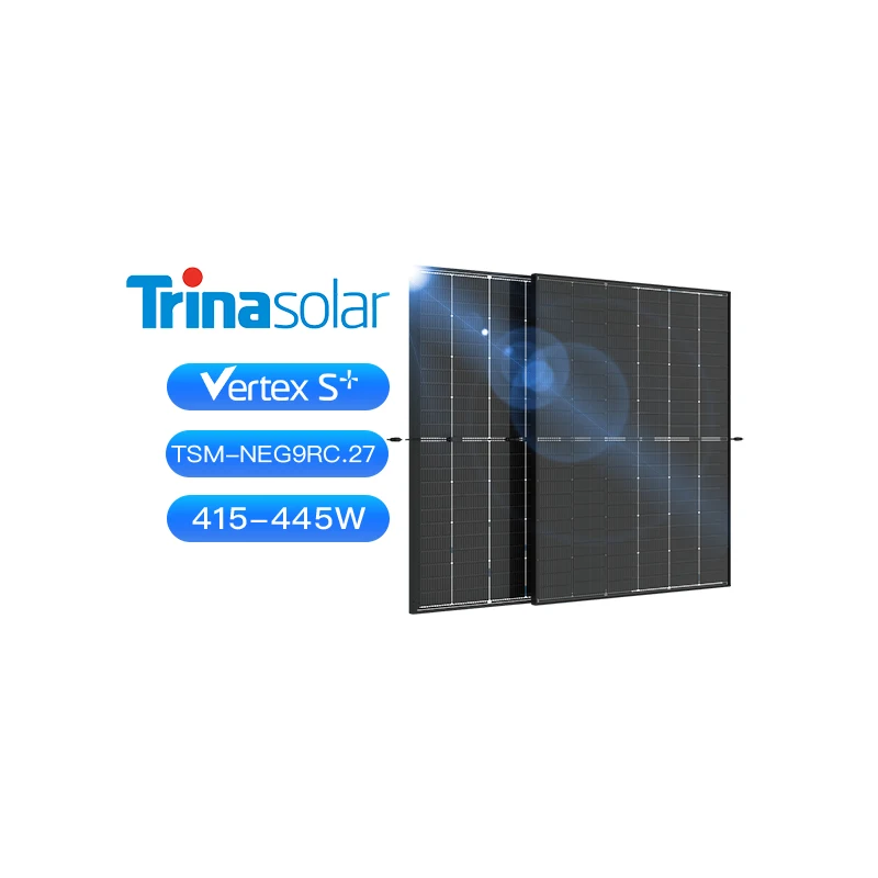 Translucent Trina Vertex S+ TSM-NEG9RC.27 415W 425W Bifacial Dual Glass 400W N-type TOPCON Solar Panel EU Warehouse Trina 445W