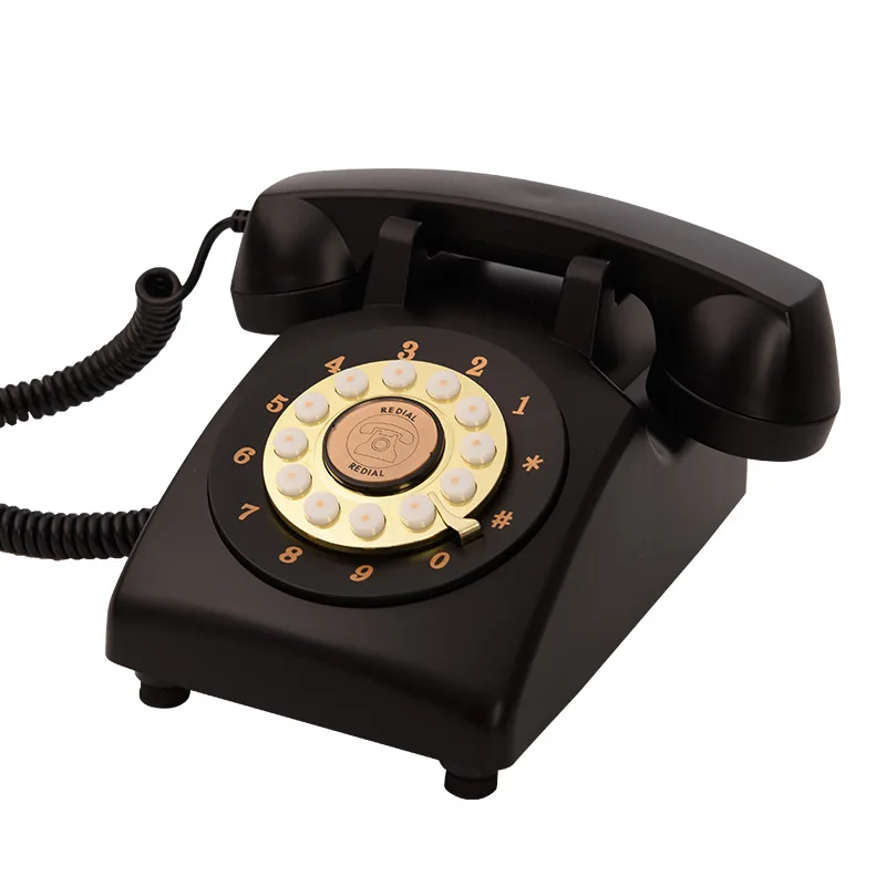 YN Antique Telephone Wedding Message Recording Vintage Audio Book Confession Voicemail