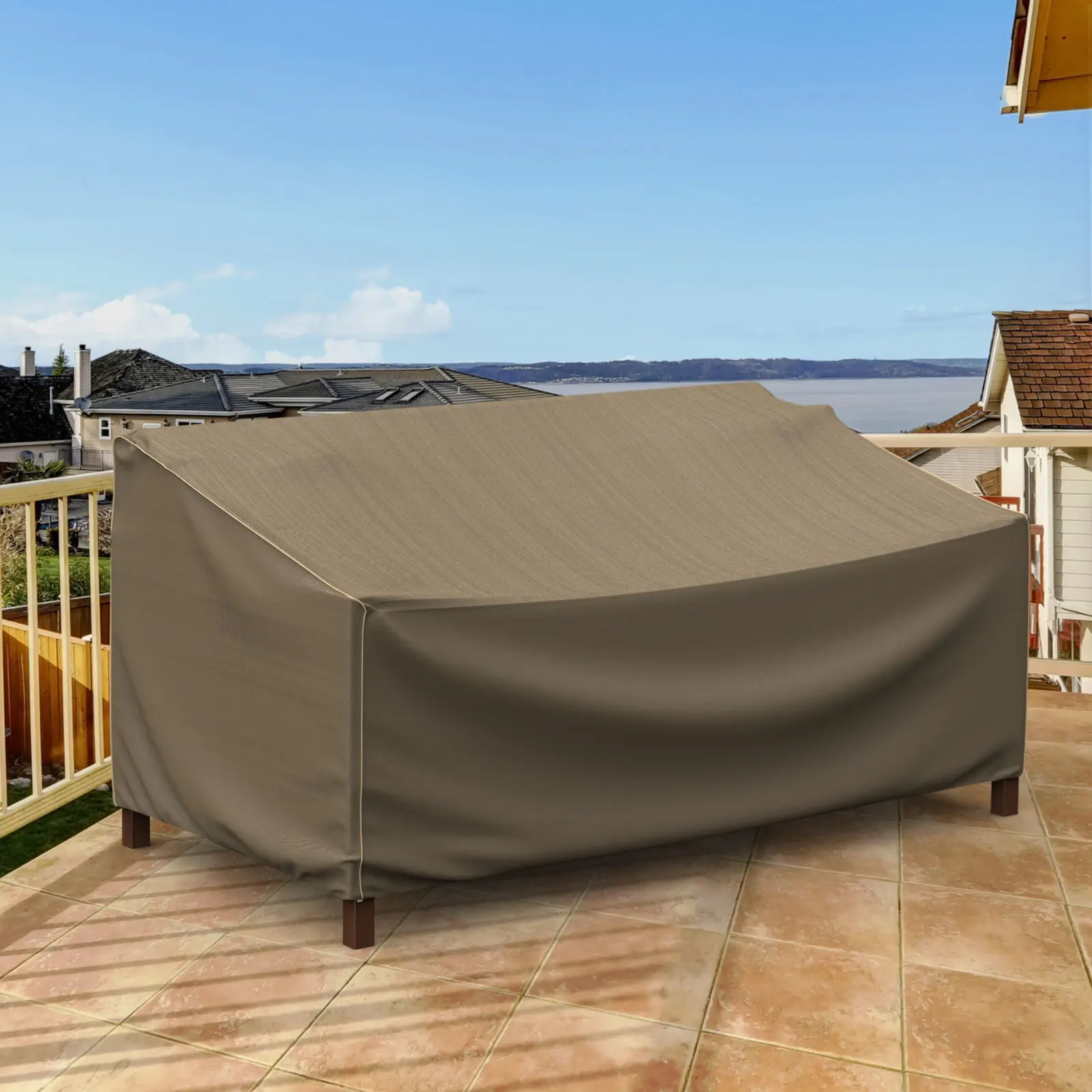 Up-market Stretch Waterproof  Outdoor Furniture one side PU coated Cover fabric