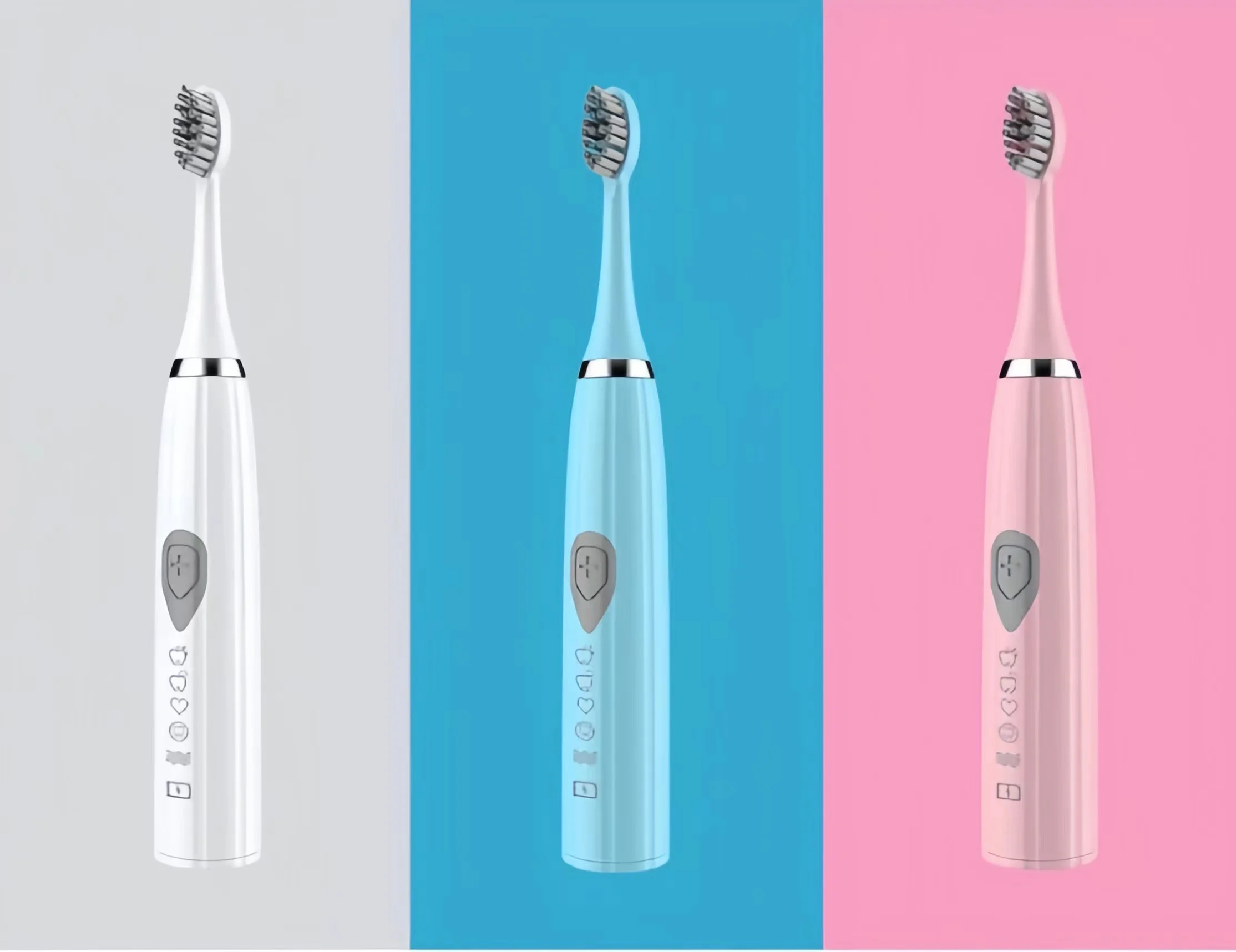 IPX7 Adult electric toothbrush Optional rechargeable battery vibratory tooth cleaning rechargeable electric toothbrush
